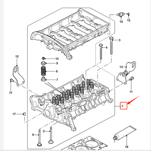 Yüksek kalite Spot motor silindir kafası LR029711 LR037049 908758 Land Rover Ford Transit için Transit Land MK8 MK7 - Product Image 2