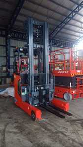 Heli 1,6 T 2 T 2,5 T Almacén Apilador Camión de alcance eléctrico Carretilla elevadora de alcance de batería de 2 toneladas con palanca de cambios lateral - Product Image 5