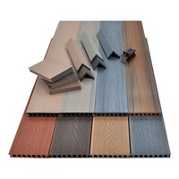 Planches de terrasse en WPC co-extrudé pour jardin, patio et sols extérieurs