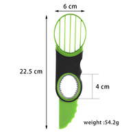 Best verkochte producten 2026 3-in-1 avocado-snijder, fruitpitverwijderaar, multifunctionele avocado-snijmes