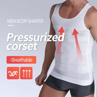 Promotion Vente Chaude Gilet Minceur de Compression Homme Corset Gainant de Fitness Débardeur Ventre Plat