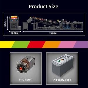 模具王26009彩虹步进器<span class=keywords><strong>2</strong></span> MOC创意组装积木ABS儿童教育汽车玩具 - Product Image 5