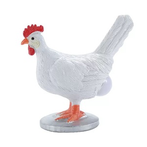 Lampe en résine en forme de poule pondeuse, décoration de Pâques, éclairage festif pour la maison, figurine animale, cadeau pour la jeunesse - Product Image 1