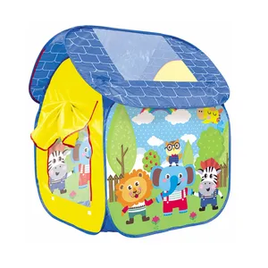 Bebek kapalı çalma taşınabilir katlanabilir çadır kale çocuk oyun evi çadırı