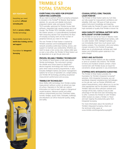 Trimble S3 Total Station Surveying <b>Instrument</b> Price Station Total Topographique Reflectorless Robotic Estacion Total Trimble S3 - Product Image 5