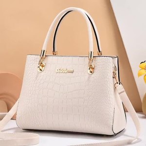 New Wholesale Ladies Custom Shopping Shoulder Large Capacity Ladies PU Leather Fashion Woman Handbags <b>Bags</b> for Women - Product Image 2