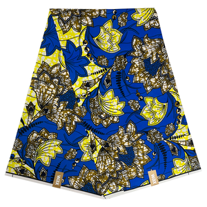 Tissu Africain Imprimé Ankara 100% Polyester <span class=keywords><strong>en</strong></span> Gros pour Robes DIY, Coiffes et Décoration de Vêtements - Product Image 5