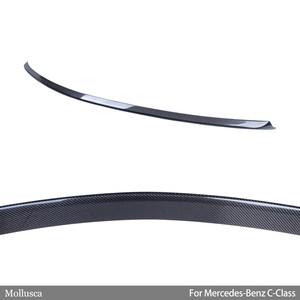 สปอยเลอร์หลังคาร์บอนไฟเบอร์ทรง AMG สำหรับรถยนต์ C-Class W204 4 ประตู ปี 2007-2014 - Product Image 4
