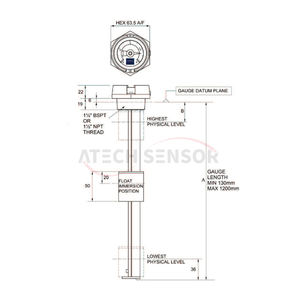 ऊर्ध्वाधर सर्पिल सामग्री गेज - Product Image 2
