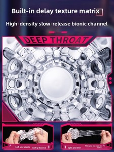 Бестселлер: высококачественный мужской массажер-мастурбатор с имитацией орального секса, интеллектуальный стимулирующий стимулятор для снятия стресса - Product Image 6