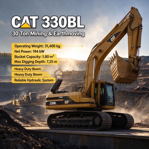 รถขุดตีนตะขาบ Caterpillar Cat 336GC มือสองจากญี่ปุ่น น้ำหนัก 36.8 ตัน สำหรับขาย - Product Image 1