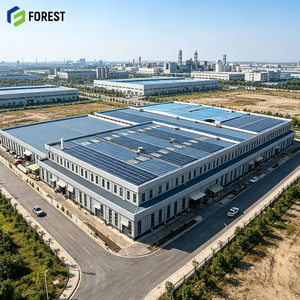 Edificio Industrial Modular de Acero de Alta Eficiencia, Nave Prefabricada de Techo Claro para Taller, Depósito o Instalación de Producción - Product Image 1
