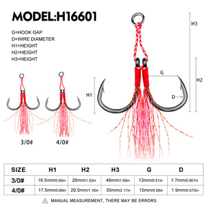 <span class=keywords><strong>Hot</strong></span> bán jigging Mó<span class=keywords><strong>c</strong></span> Thép Carbon cao hỗ trợ mó<span class=keywords><strong>c</strong></span> với vòng rắn jiglure đôi lông <span class=keywords><strong>c</strong></span>âu <span class=keywords><strong>c</strong></span>á Jig thu hút mó<span class=keywords><strong>c</strong></span> - Product Image 3