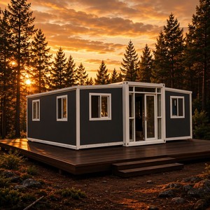 Fournisseur de maisons conteneurs extensibles SUNRISE en Chine, maison modulaire extensible en conteneur, conception en kit pour projets d'habitation - Product Image 1