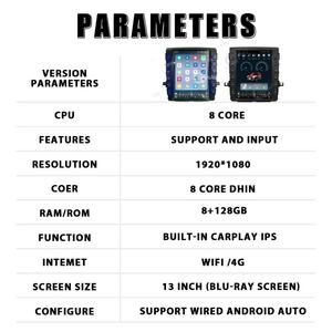 Estéreo para Auto de 13 Pulgadas para Nissan Titan (XD) 2016 2017 2018 2019, Reproductor Multimedia para Auto, Unidad con Carplay Inalámbrico, Navegación GPS - Product Image 3