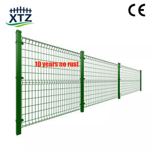 Clôture Cadre Grillagé Soudé 3D Courbé de Sécurité, Tarification de Gros Directe d'Usine ODM pour Distributeurs <span class=keywords><strong>Jardin</strong></span> et Projets Commerciaux - Product Image 1