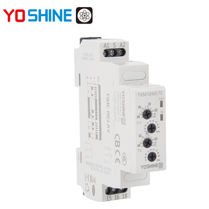 Relais à déclenchement unique à bords montants Yoshine Miniature pour usage automobile AC/DC24-240V 10A/16A SPDT, avec bornes à vis scellées et temporisation à l'activation - Product Image 4