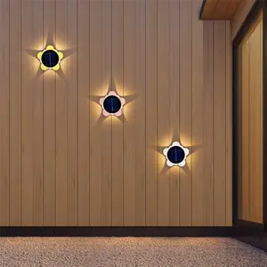 Luminaire d'extérieur solaire Led de haute qualité, fleur de prunier, éclairage mural, luminaire décoratif de paysage, idéal pour un jardin, un sentier, une allée, des escaliers ou une clôture, unités