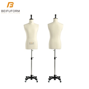 Beifuform traje masculino maniquí medio cuerpo maniquí hombres Maniquí vestido forma maniquí para trajes exhibición maniquí de costura para sastrería - Product Image 2