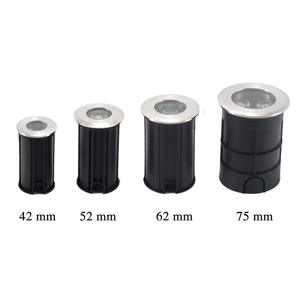 IP68 3W 1W <span class=keywords><strong>LED</strong></span> Mini RGB Blanc Chaud Lumière Au Sol En Acier Inoxydable Étanche Projecteur Sous-Marin pour Paysage Jardin Route Utilisation - Product Image 3