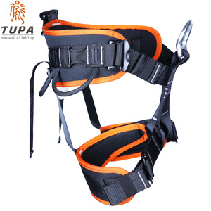 Arnés de seguridad de medio cuerpo TUPA con cinturón de cadera para escalada, rápel, aventuras al aire libre y trabajo. - Product Image 3