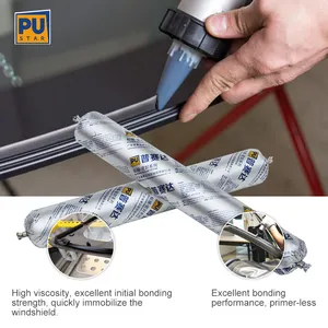 Pustar Renz30E High Initial Bonding Adhesive Schnell aushärten des PU-Dicht mittel Einkomponenten-Glas dichtung für Auto-Glas dicht mittel