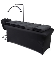 Sur-matelas de lit en mousse à mémoire de forme à cinq plis