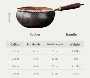 Wok en fonte Zhangqiu non revêtu, antiadhésif, résistant à la rouille, sans PFAS et sans fumée, ustensiles de cuisine en fonte, fournitures pour hôtels et motels - Product Image 6