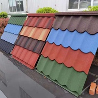 50 yıllık garanti 1340x240mm taş-kaplanmış Metal çatı kiremitleri gümrüklü dayanıklı çağdaş tarzı çatı levhaları
