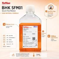BHK SFM01 es un medio sin suero adecuado para la expansión de suspensión celular de alta densidad de células BHK