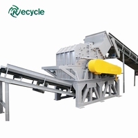 Komplette Abfallmetall-Recyclinganlage Automatische Sortiermaschine mit Hammermühle-Schredder für Stahlschrott Aluminium Kupfer