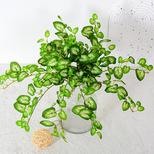 Plantas Artificiales Flower Delight, Enredaderas de Seda de 34 cm, Decoración Verde para el Hogar y Bodas - Product Image 2