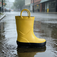 Bottes de pluie en caoutchouc imperméables et antidérapantes pour filles, couleur bonbon, mi-mollet, toutes saisons, jolies et colorées, style Wellington, vente en gros