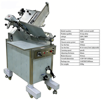 Machine à trancher la viande congelée verticale pour la cuisine, machine à trancher la viande congelée automatique commerciale