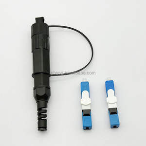 Connecteur rapide à fibre optique à faible perte d'insertion HW à haute rentabilité SC APC SC UPC IP67 étanche pour FTTH - Product Image 4