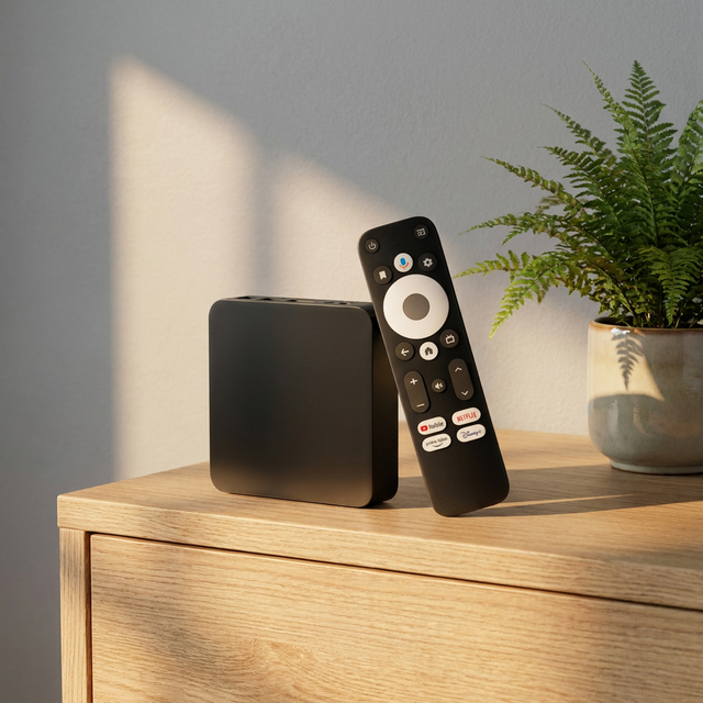 For GD2 Android 14 for TV Box Amlogic S905Y4-B Dual Band WiFi6 4K Ultra HD 2GB 32GB Widevine L1 BT Remote Set Top Box