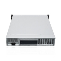 2024 nouveau Design 2U 19 pouces Micro ATX serveur châssis rackmount industriel pc ordinateur serveur cas courte profondeur 2U industriel cas