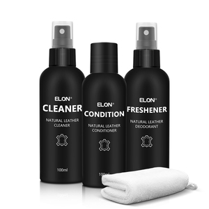 चमड़े की देखभाल किट चमड़े की सफाई के लिए चमड़े की देखभाल किट चमड़े की सफाई किट जैकेट जूते जूते और बैग 100 मिली - Product Image 3