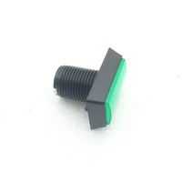 Interrupteur de lumière à bouton 30x50mm pour Console de jeu, distributeur automatique avec cadre LED 2 broches