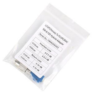 Adaptateur LC vers FC Keystone LC-FC UPC <span class=keywords><strong>Jack</strong></span> Plug Monomode 9/125Um Lucent Connecteur Femelle FC Mâle Hybride Fibre <span class=keywords><strong>Optique</strong></span> <span class=keywords><strong>Prise</strong></span> - Product Image 5