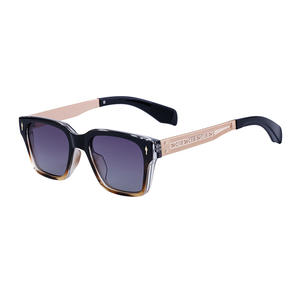 Gafas de sol polarizadas para hombre, montura cuadrada, protección UV400, montura de PC, lentes TAC, para conducir, actividades al aire libre, gafas de moda. - Product Image 2