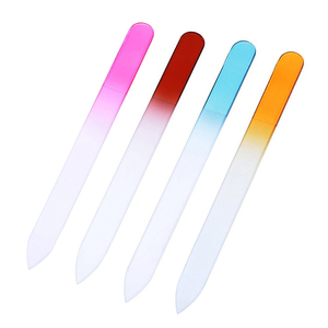 Lima de Uñas de Vidrio de Doble Cara, Lavable, Duradera y Profesional de Alta Calidad, con Logotipo Personalizado - Product Image 4
