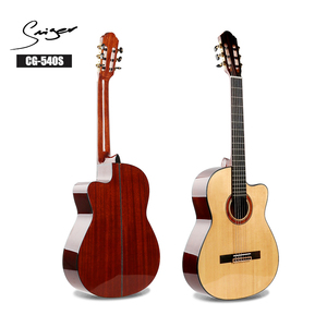 Guitarra Electroclásica SMIGER Profesional, Cuerpo de Madera Maciza, Cuerdas de Nailon - Product Image 1