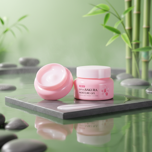 LAIKOU <span class=keywords><strong>Japan</strong></span> Sakura Gesichtscreme Vegan Tiefenwirksame Feuchtigkeitspflege Anti-Falten Gesichtscreme Feuchtigkeitsspendendes <span class=keywords><strong>Gel</strong></span> Sakura Hydratations-Gelcreme - Product Image 2