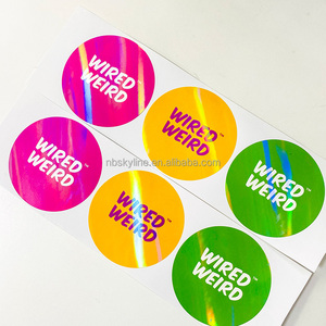 Tùy chỉnh thương hiệu sinh thái Sticker tấm vàng bạc kim loại Kim Loại nhãn - Product Image 5