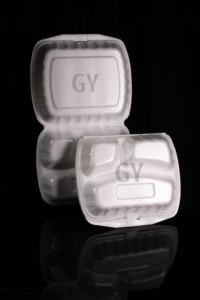 Caja de Espuma para Alimentos, Caja para Llevar, Caja para Comida Rápida, Contenedor de Espuma Desechable, Contenedor de Alimentos de Espuma, Caja para Comida, Contenedores para Almuerzo, Loncheras - Product Image 3