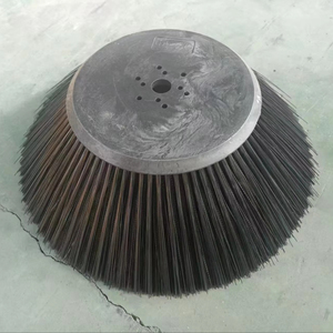 Industrial Disc <b>Brush</b> Carbon Steel Bristles Steel Wire Grade Cleaning Supplies - Product Image 1