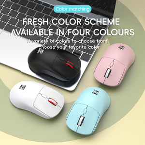 Mỏng Và Ánh Sáng Văn Phòng 2.4G Chuột Không Dây Tốc Độ Cao <span class=keywords><strong>Ergonomic</strong></span> Quang Học Đầy Màu Sắc Chuột - Product Image 4
