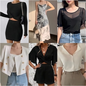 Liquidation 2023 : Vêtements pour femmes en gros – Robes décontractées, T-shirts, emballage mixte, livraison aléatoire, stock de vêtements - Product Image 5