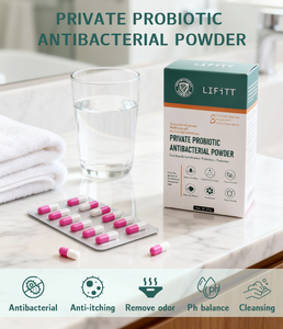 Suplemento Probiótico de Marca Privada OEM, Prebióticos, Equilíbrio de pH, Odor Vaginal, Pó Antibacteriano Probiótico Yoni Pop - Product Image 3